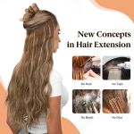 product_image_name-Fashion-Women's Clip-In U-Shaped Curly Wig - Long Wavy Perm Style (22 Inch)-6