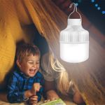 Generic Led Rechargeable Light Bulb Bright Rechargeable Led Light Bulb 3 Modes White - image 3