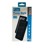 Fsudz Power Bank 10000mAh Built-in Cable Power Bank (Model P6) - Black