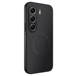 Generic For Tecno Camon 40 Pro 4G Carbon Fiber Pattern Magnetic Soft Phone Case