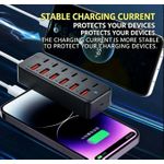 Generic 12 In 1 6PD 6USB 66w Fast Charger Power Socket - image 5