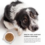 product_image_name-Generic-Ceramic Pet Bowl with Non-Slip Wood Stand - 850ml/28.7oz-4