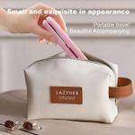 product_image_name-Generic-1pc Mini Hair Straightener and Curler for Women, 20W Ceramic Coated Flat Iron, Portable Travel Size,-4