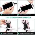 Generic Multifunctional silicone bicycle phone holder, cycling navigation mount,Rotatable Mobile Mount - image 7