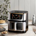 product_image_name-SILVER CREST-12L Digital Air Fryer - 2800W Stainless Steel with Viewing Window-2