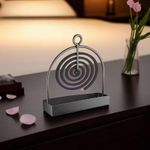 product_image_name-Generic-1pc Mosquito Coil Stand, Metal Material, Suitable for Hanging Mosquito Coils or Sandalwood Incense, Applicable to Decorating Living Rooms/Bedrooms and for Outdoor Camping-4