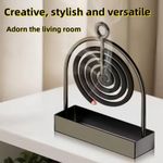 product_image_name-Generic-1pc Mosquito Coil Stand, Metal Material, Suitable for Hanging Mosquito Coils or Sandalwood Incense, Applicable to Decorating Living Rooms/Bedrooms and for Outdoor Camping-5