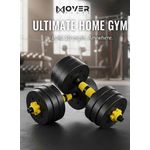 product_image_name-White Label-40kg 4-in-1 Strength Training Set, Adjustable Dumbbells with Barbell & Kettlebell Attachments, Push-Up Stand Function for Home Workouts-2