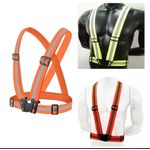 Generic High Visibility Reflective Safety Harness Belt – Adjustable
