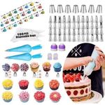 Generic 567-Piece Cake Decorating Kit with 3 Springform Pans, Turntable, Decorating Tools, Baking Supply Set for Beginners and Cake Enthusiasts - image 5