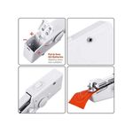 Generic Portable Handheld Electric Sewing Machine for Quick Clothing Repairs & DIY Crafts - White - image 2