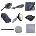 Generic 9Pcs Car Cleaning Detailing Kit,Washing Tool Set for Vehicle Interior Exterior Care - image 8