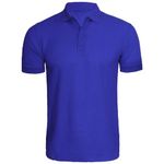 Short Sleeve Polo Shirt - Royal Blue