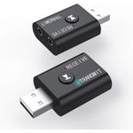 Bluetooth5.0 Audio Receiver for TV/Computer - USB Mini Bluetooth5.0 Audio Adapter Bluetooth Receiver and Transmitte
