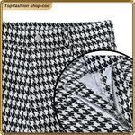 product_image_name-ASHION-Kids Houndstooth Shorts for Boys – Soft Fabric Adjustable Waist Casual Summer Wear-5