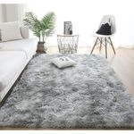 Generic 200cm x 100cm Rectangular Living Room Rug - Grey - image 3