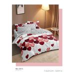 Elegant Bedsheets King-size 1 Bedsheet 3 pillow cases (4pcs) -Multi