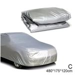 product_image_name-Generic-Full Car CoversWaterproof Car Protection Cover - Grey - Grey-3