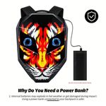 product_image_name-Generic-LED Knight Motorcycle Backpack with Programmable Eyes – Waterproof Hard Shell Smart Laptop Bag – Multicolored-5