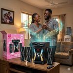 product_image_name-Generic-ARAHA Professional 3.1 Channel Sound System - Super Bass Multimedia Speakers, Bluetooth Wireless, Remote Control (2026)-2