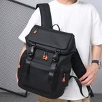 product_image_name-Generic-Stylish Large Capacity Travel Bag Laptop Backpack Shoulder Bag - Black-4