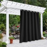 Generic 2Pcs Curtains Modern Simple Blackout Cloth Sunscreen Anti UV High Quality Curtains - image 3