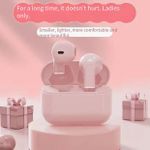 product_image_name-Generic-Pro 5s Wireless Bluetooth HD Bass Headphone + Charging Case - Pink-4