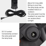 Generic Solar 3-Head Rotatable Wall Light Garden Light - image 6