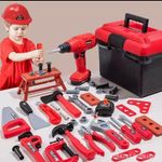 product_image_name-TOOLS-Kids Screwdriver Electric Drill Electric Saw Maintenance Simulation Children's T-4