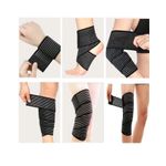 ShebSheb Elastic Bandage, Compression Body Wrap, Extra Long Stretch Bandage Wrap 70.8inch（180cm） - image 6