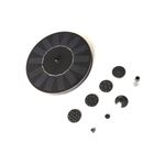 product_image_name-White Label-Solar Powered Circular Fountain Outdoor Pool Floating Fountain Courtyard Brushless Submersible Pump for Garden Decoration-3