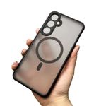 product_image_name-Samsung-Galaxy A16 Shockproof Case With MagSafe Wireless Charging Support- Translucent -2