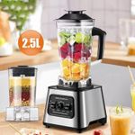 SILVER CREST 2 In 1 Multi Purpose Blender (Model SK66) - Silver/Black - image 4