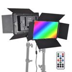 product_image_name-Generic-Studio / Photography LED Light With Tripod Stand - LED 800 (RGB) - Black -2