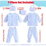 product_image_name-Fashion-7Pcs Set 100% Cotton Newborn Unisex Clothing (0-3M)-2