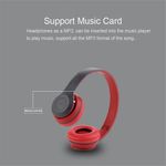 product_image_name-P47-Folding Wireless Bluetooth  Headphone - Grey/Red-2