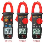 Generic ANENG Intelligent Digital Backlit Clamp-On High-Precision Multimeter, Specification: ST183 - image 2