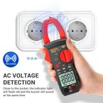 Generic ANENG Intelligent Digital Backlit Clamp-On High-Precision Multimeter, Specification: ST183 - image 5