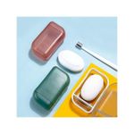 product_image_name-Generic-Portable Sealed Round Shampoo Bar Soap Holder Box Case Container Home Travel Supplies Bathroom-6