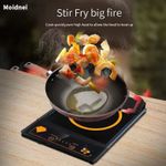 GloMing Induction Cooker Electric Stove  2200W - Black - image 4