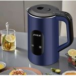 product_image_name-SHILE-Electric Kettle 2.2L – Fast Boiling Stainless Steel Electric Kettle with Auto Shut-Off & Keep Warm – Blue/White-3