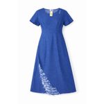 product_image_name-Generic-Denim (Jeans) Midi Dress – Deep Blue -1