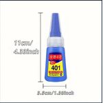 Generic 2pcs 401 Nail Glue – Super Strong Long Lasting (0.07oz, Multi-Pack Options) - image 3