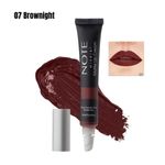 Note Cosmetics Mineral Matte Lip Cream Lip Gloss - 07- Brownight - 12 ml - image 3