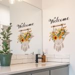 product_image_name-Generic-Boho Floral Welcome Wall Stickers - Add a Warm Greeting!-3