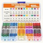 Generic Fuse Kit 100 Car Fuse Combo Kit