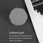 Generic Wireless Cylindrical Bluetooth Portable Speaker - Silver - image 3