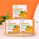 Generic Turmeric Soap 3 Bars – Cleansing Bath Soap – Value Pack - image 2