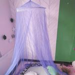 Generic Mosquito Nets Without Stands 5x6.6 Purple Ultimate Protection Double Bed - image 2