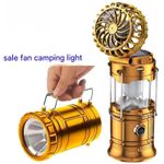 product_image_name-Generic-LED solar camping light, rechargeable hand lamp, tent camping fan light-5